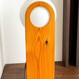 Vintage pine side lamp