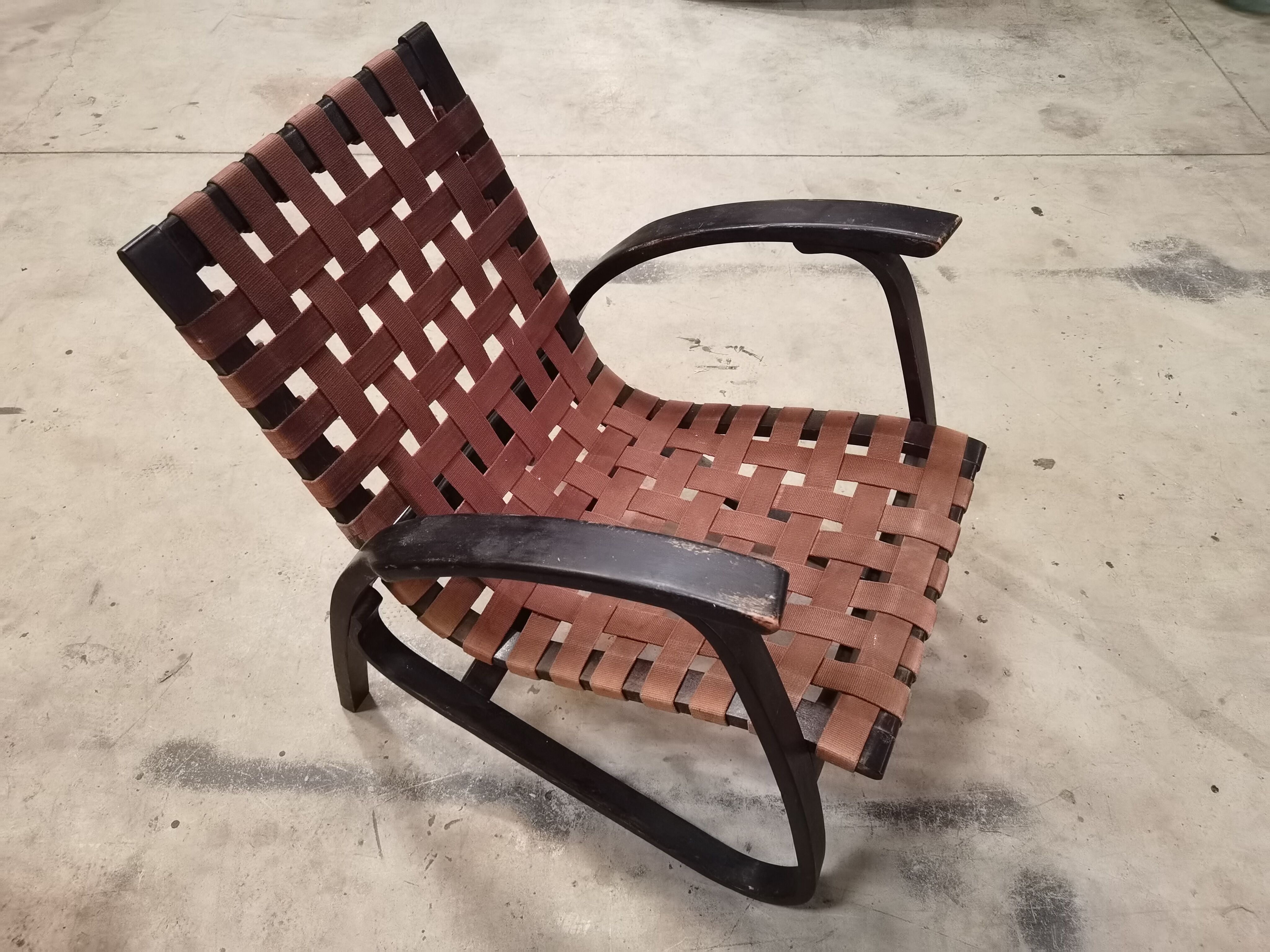 Pair of Jan Vanek armchairs for Up Zavody 1930