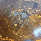 Louis XV style bedside table in marquetry