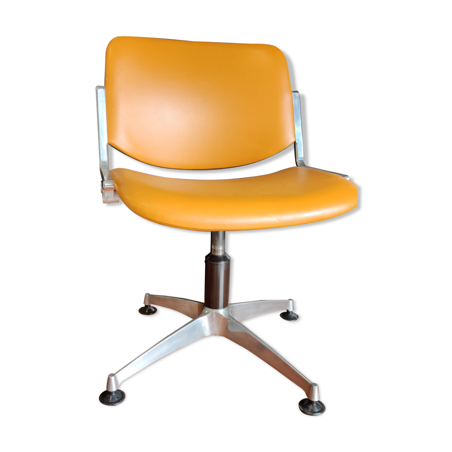Swivel chair Piretti DSC 106 Anonima Castelli Edition 1970 years
