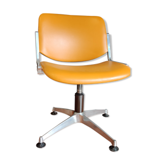 Swivel chair Piretti DSC 106 Anonima Castelli Edition 1970 years