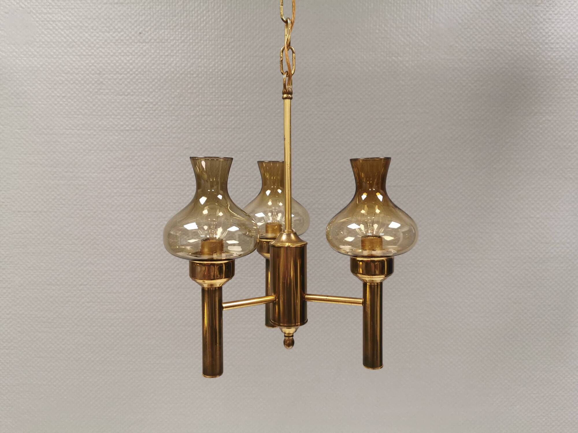 Lustre chrystal par Svend Mejlstrøm Danemark 1960-70