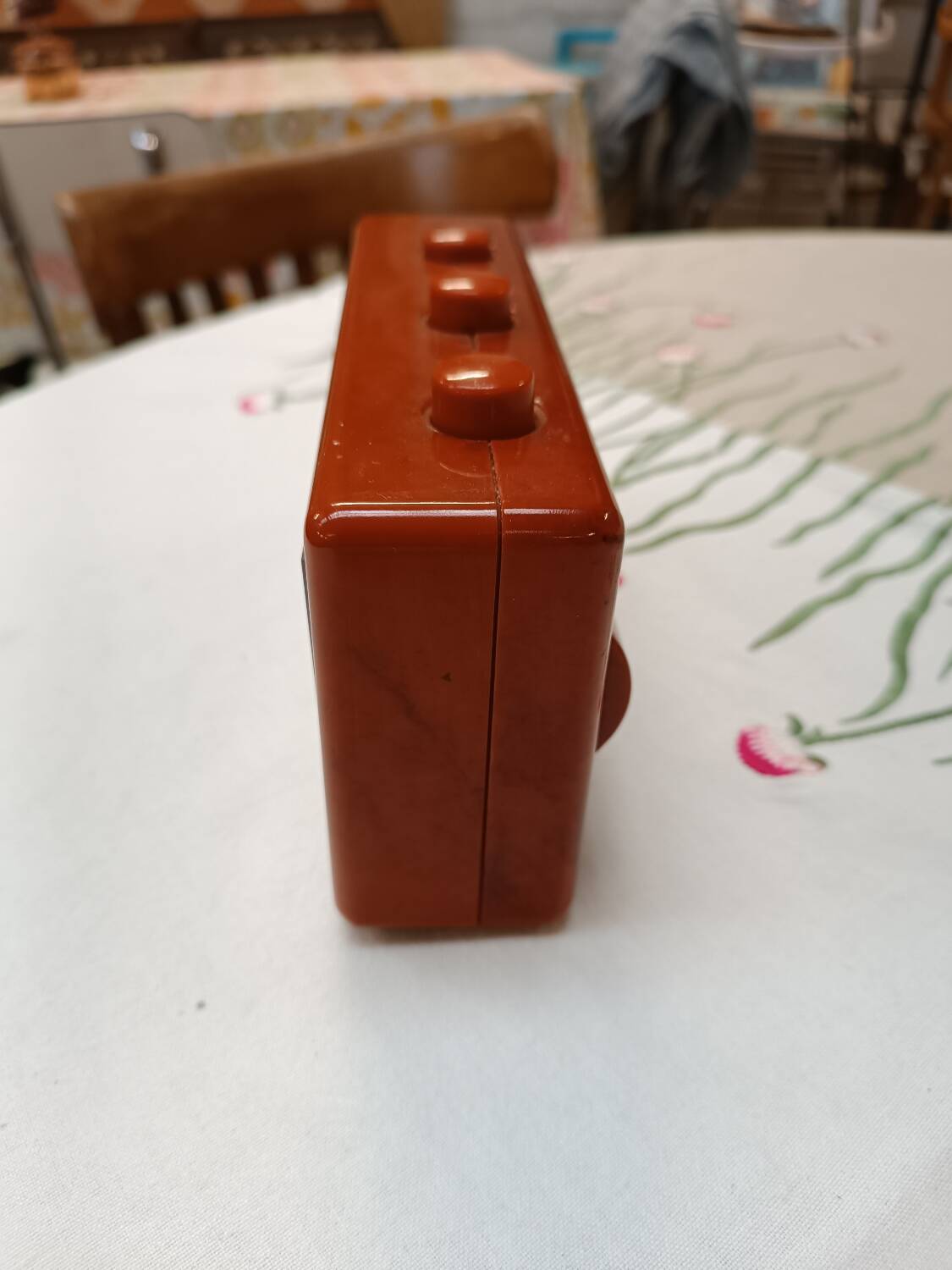 Vintage flip flap alarm clock