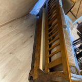 Sofa shaped boat wood and fabric