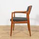 Mid-Century Teak & Leather Armchair by Erik Buck for Ørum Møbelfabrik, Denmark 1960s
