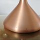 Suspension scandinave cuivre et teck, 80s'