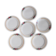 8 old dessert decoration in niderviller earthenware