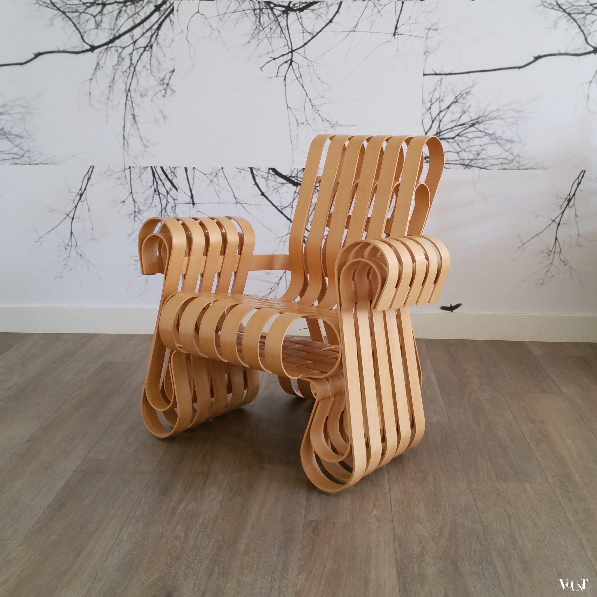 Power Play Club Chair, Frank Gehry for Knoll, 2001