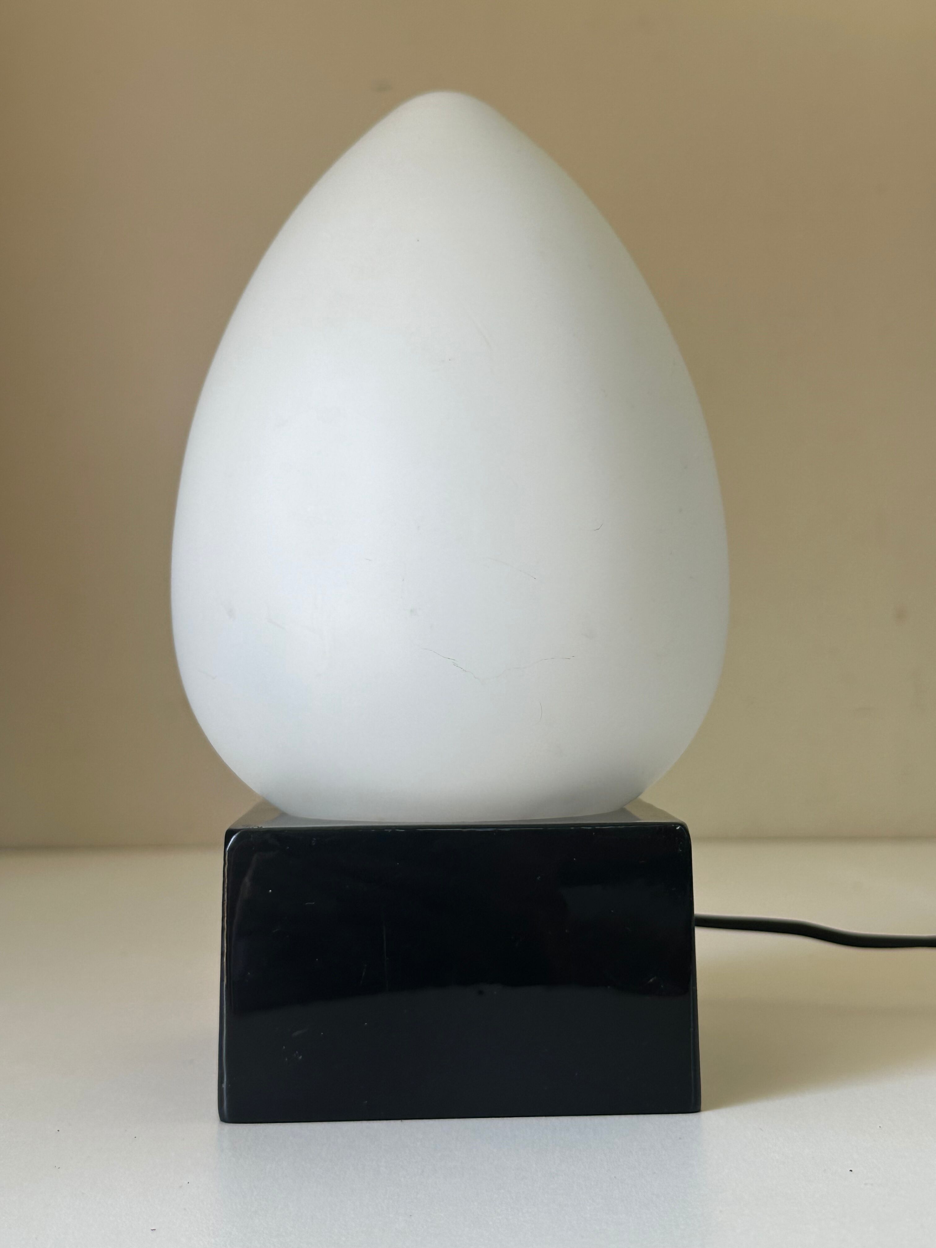 Lamp egg vintage design delmas 70 years
