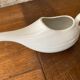 White porcelain saucière