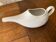 White porcelain saucière