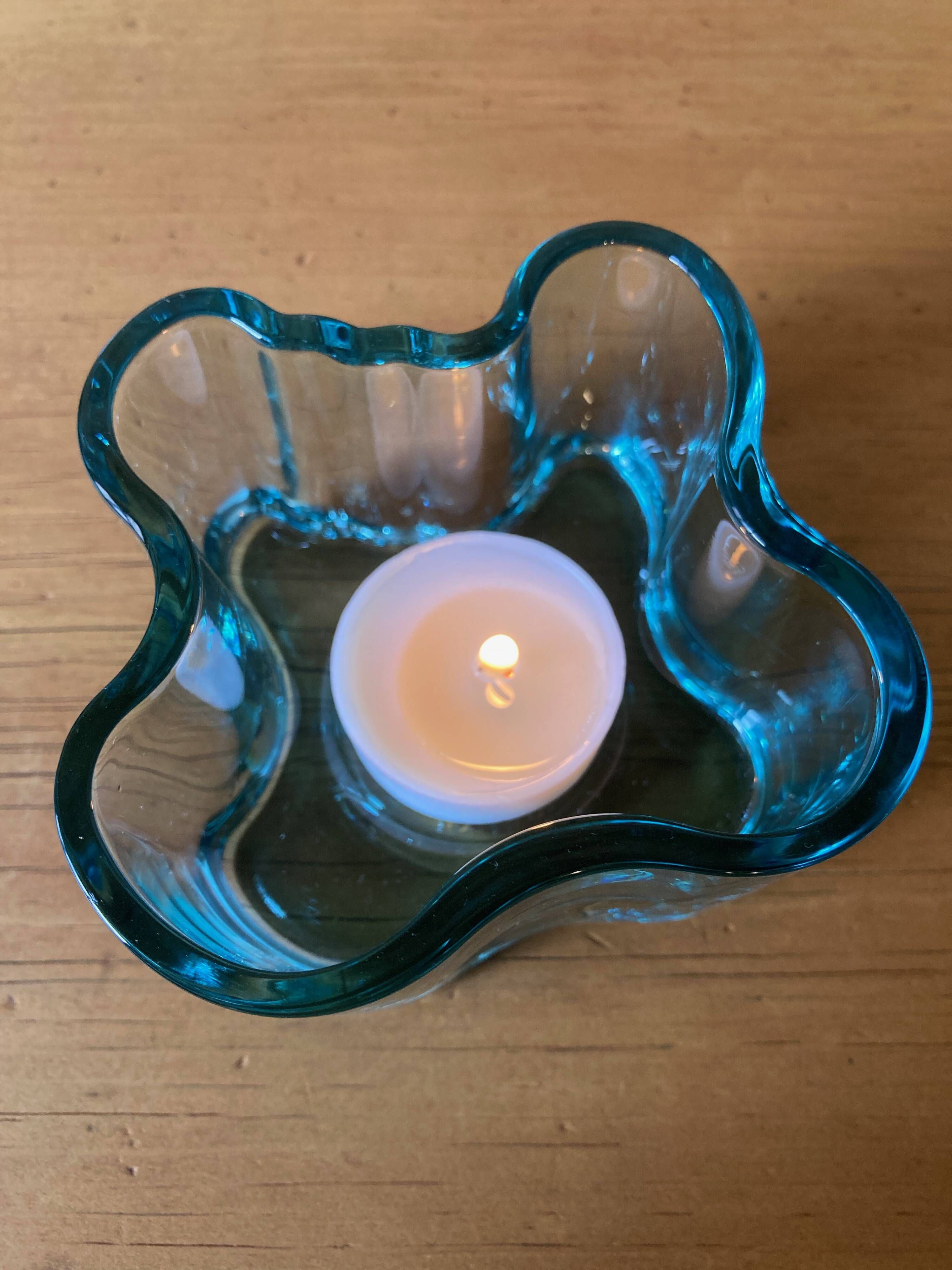 Savoy model candle holder by Alvar Aalto for Iittala, Finland