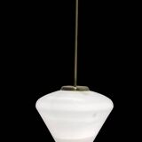 Suspension lumineuse en verre de Murano années 1980