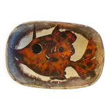 Monique Brunner ceramic dish, 1960s, Vence