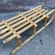 Luge traineau ancien alsace décoration noel primus 1950