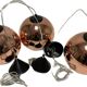 Suspensions Copper round 25 cm