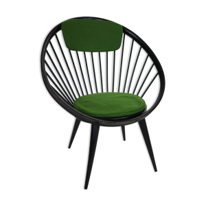 Fauteuil circle noir