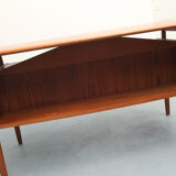 1960s desk in teak, Tibergaard Denmark