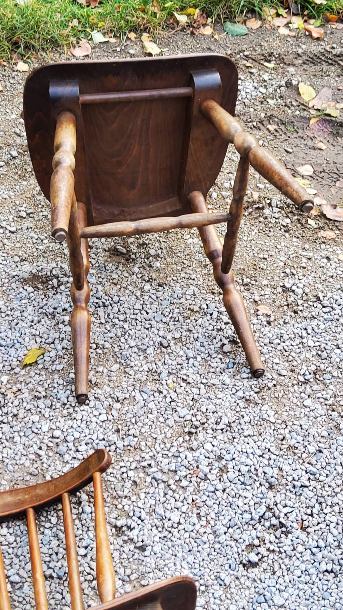 Set de 6 chaises de bistrot Baumann vintage des années 60