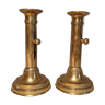Two pusher candlesticks