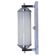 Large Bauhaus Wall Sconce in Chrome and Opaline Glass, 1930s – Czechoslovakia, Marked