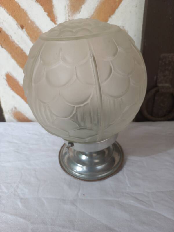 Ceiling light art deco globe chandelier