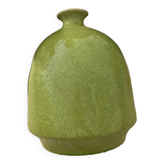 Japanese cracked ceramic vase