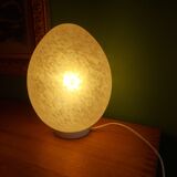 Lampe oeuf en verre