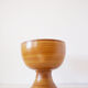 Ceramic cup imitation wood 1970