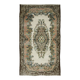 Turkish Anatolian Handmade Vintage Area Rug 212 cm x 125 cm
