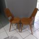 Pair of chairs Bistrot Baumann Mondor 1968