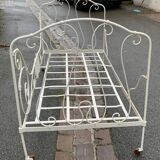 Wrought iron bed