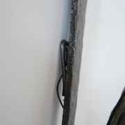 Brutalist Mid-Century Iron Wall Light