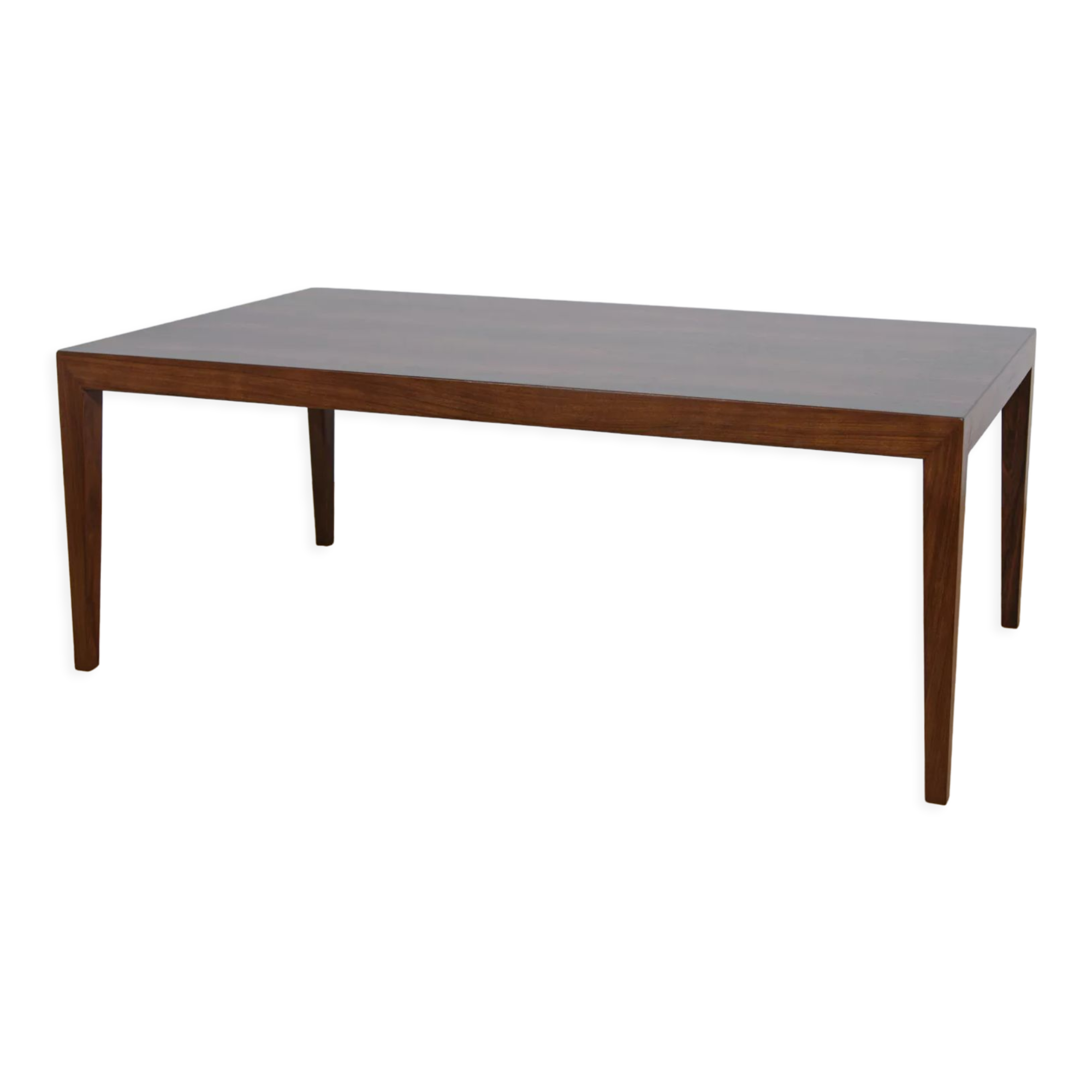 Mid-Century Rosewood Coffee Table by Severin Hansen for Haslev Furniture Carpentry, 1960s