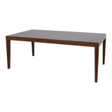 Table basse en palissandre par Severin Hansen pour la menuiserie de meubles Haslev, années 1960