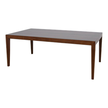 Table basse en palissandre par Severin Hansen pour la menuiserie de meubles Haslev, années 1960