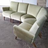 Modular corner sofa 5 years 50-60 places