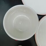 Set of 3 cups - cake plates - candy pot