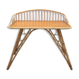 Vintage rattan desk