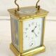 Officer's clock with functioning bell