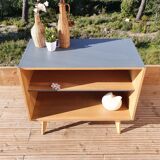 Vintage sideboard with compass feet