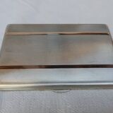Old cigarette case or card holder in solid silver - English hallmarks - 195 gr