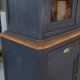 2-part, 2-door, 2-drawer pine sideboard from the 1900s