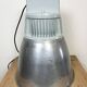 Vintage Silver Industrial Factory Pendant Lamp from Elektrosviti, 1960s