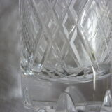 5  orangeade crystal glasses
