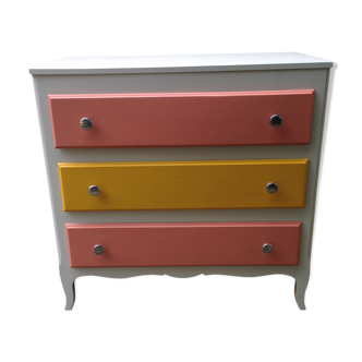 Commode tricolore