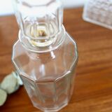 Round whiskey carafes