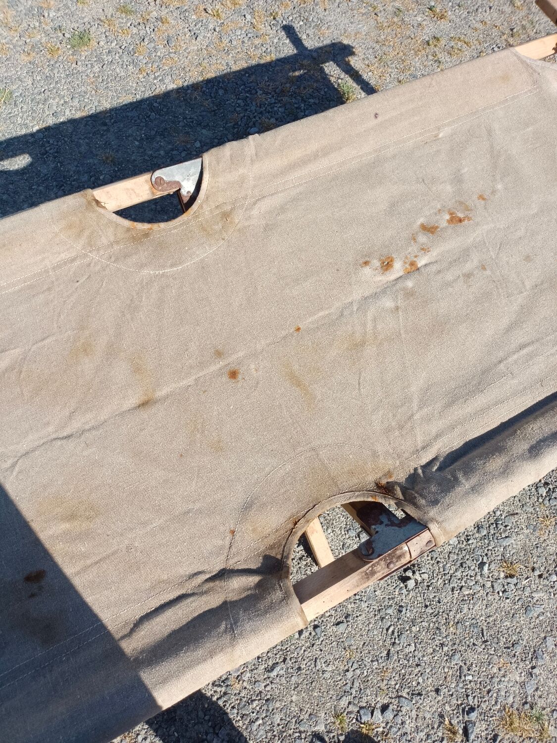 US folding camp bed