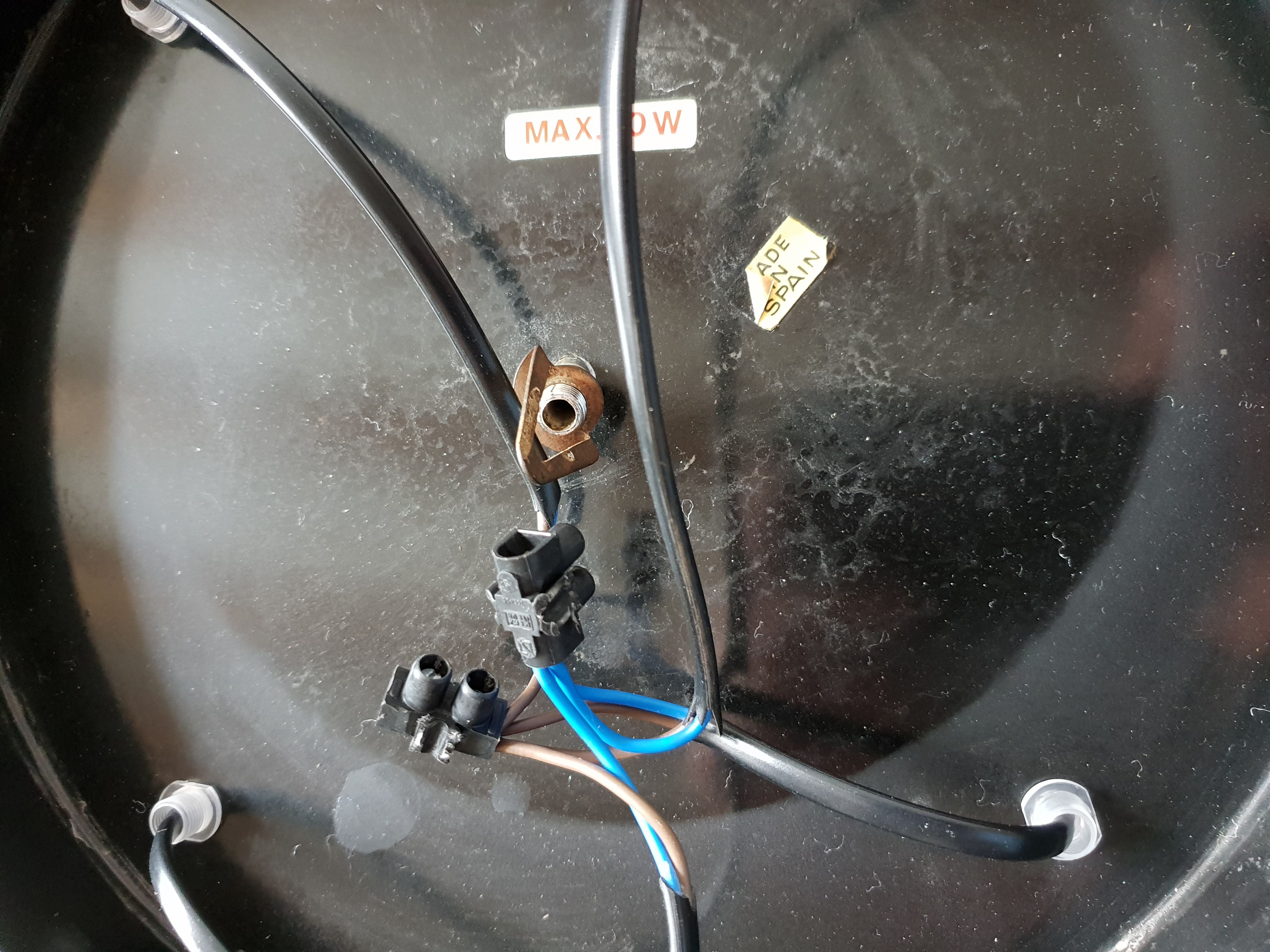 1970 Vintage waterfall suspension