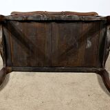 Sauteuse Commode in Amaranth and Mahogany, Louis XV – 18th Century